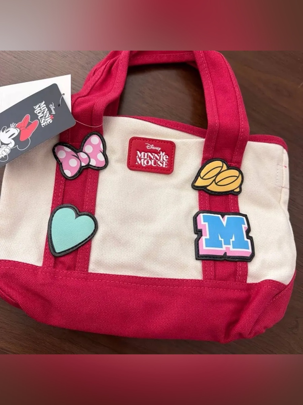 Minnie Mouse Canvas tote|New